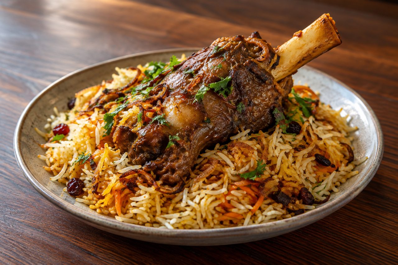 Lamb Shank Palaw