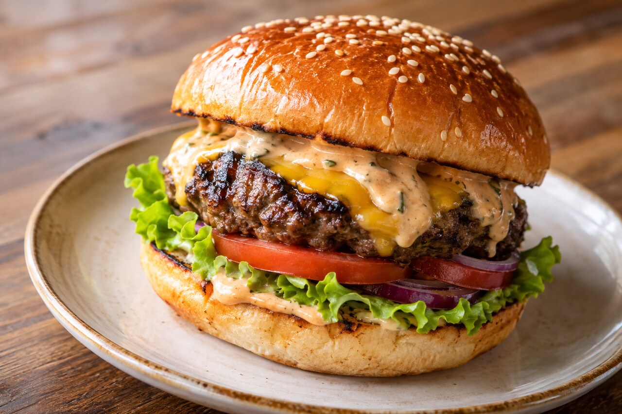 Grilled Steak Burger