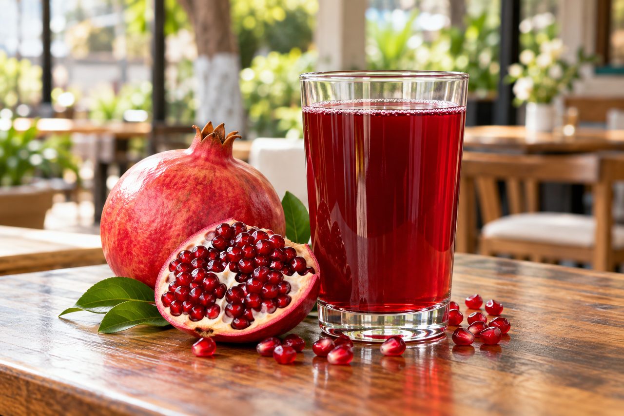 Fresh Pomegranate Juice