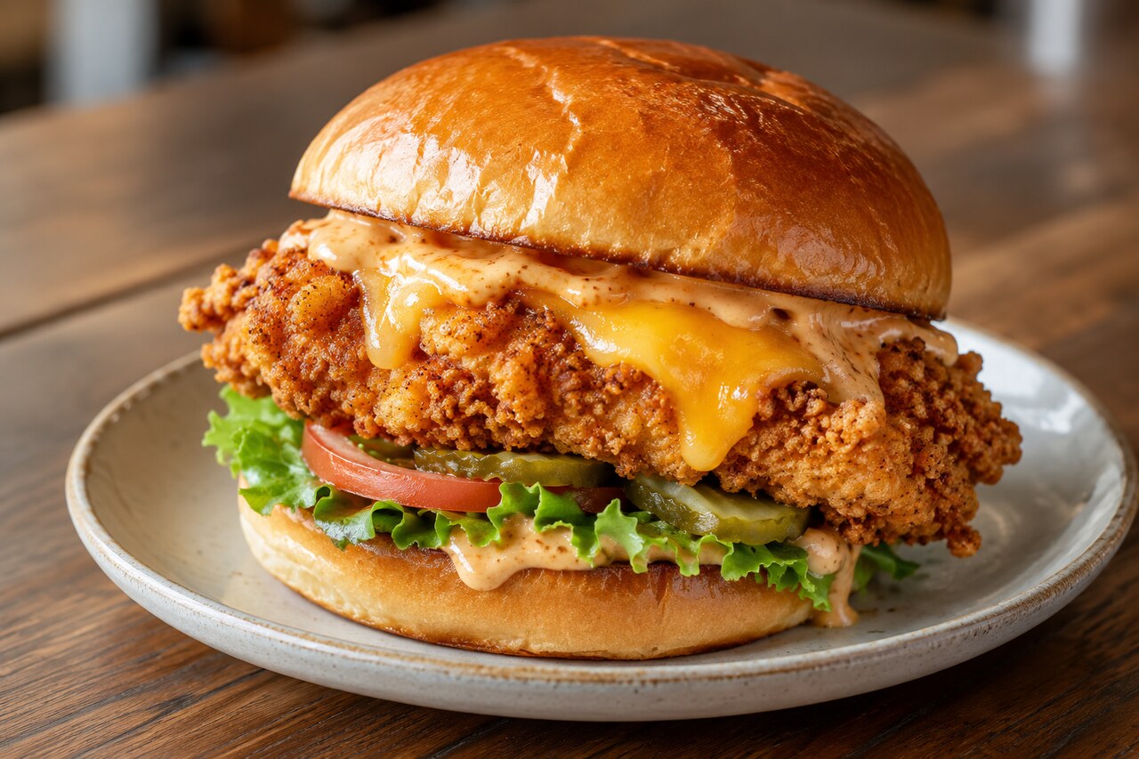 Chicken Crunch Burger