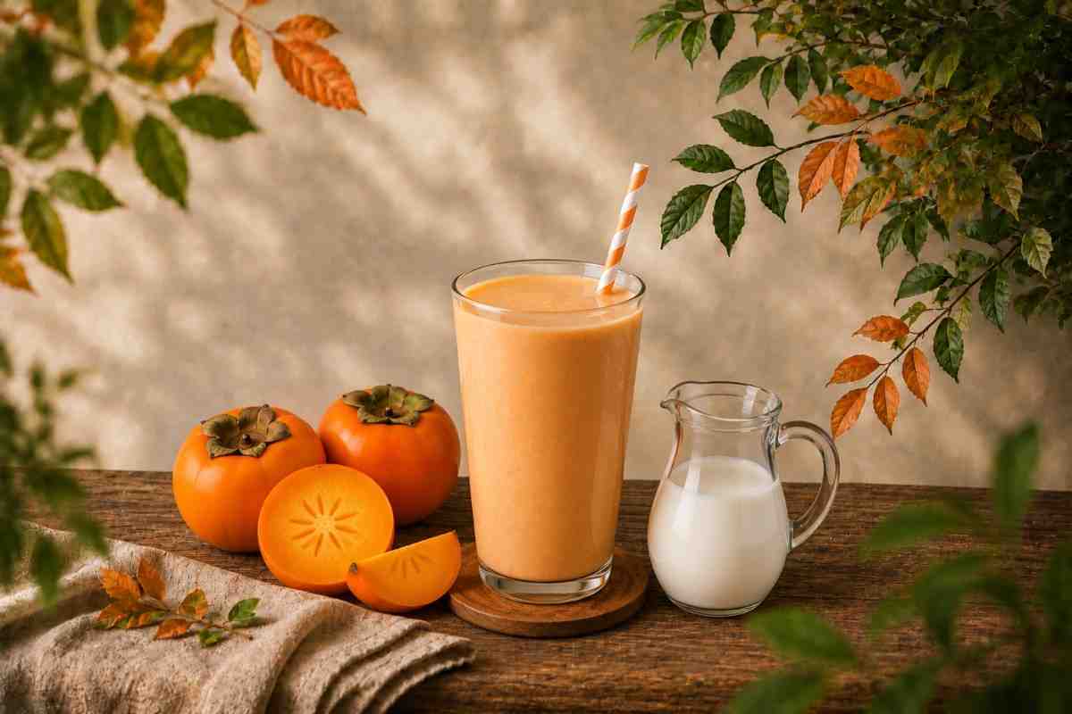 Persimmon Milk Juice