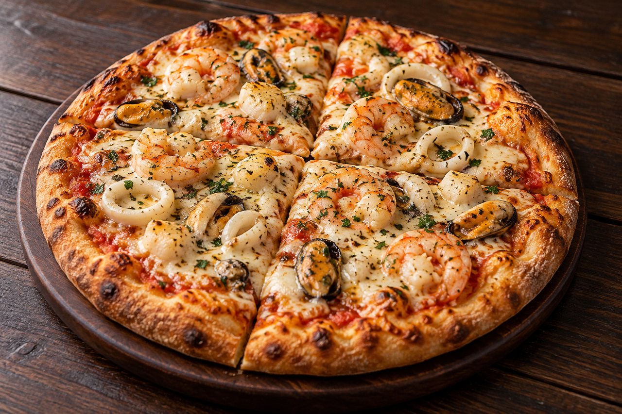 Seafood Pizza