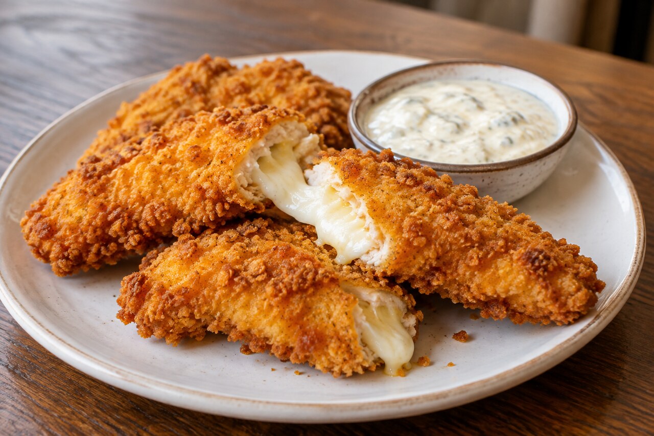 Stuffed Chicken Strips
