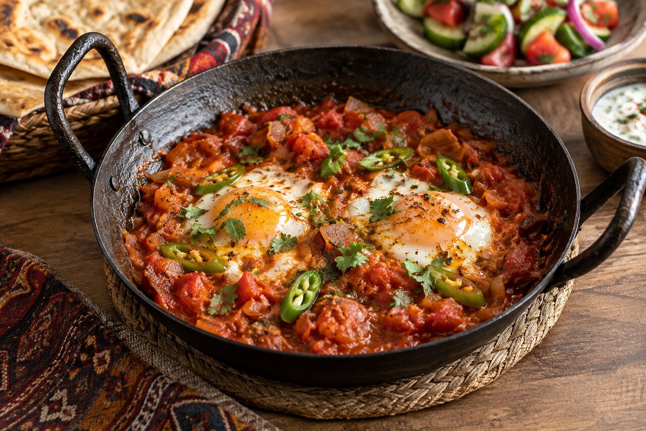 Karahi Egg& Tomato