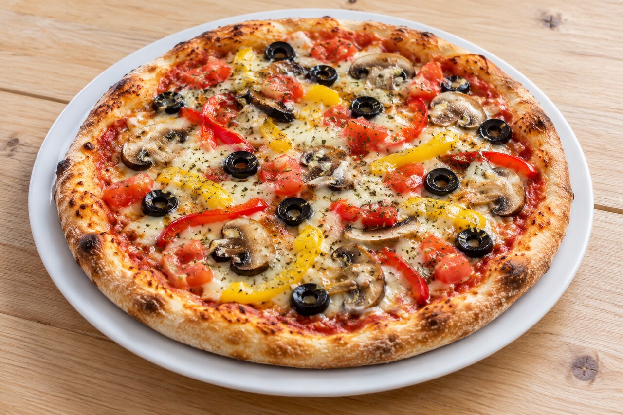 Vegetable Pizza (2 People)