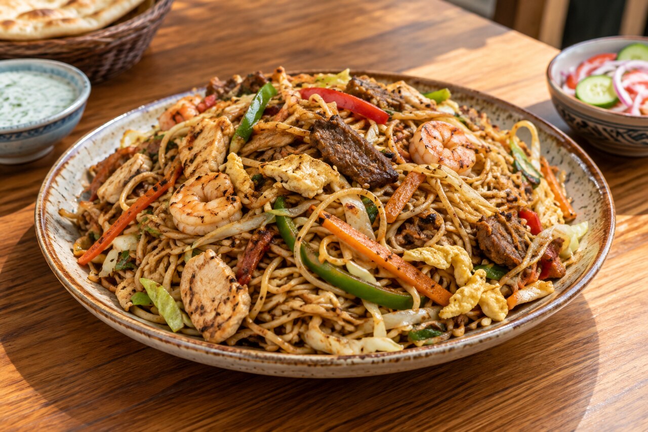 Burf Special Chow Mein