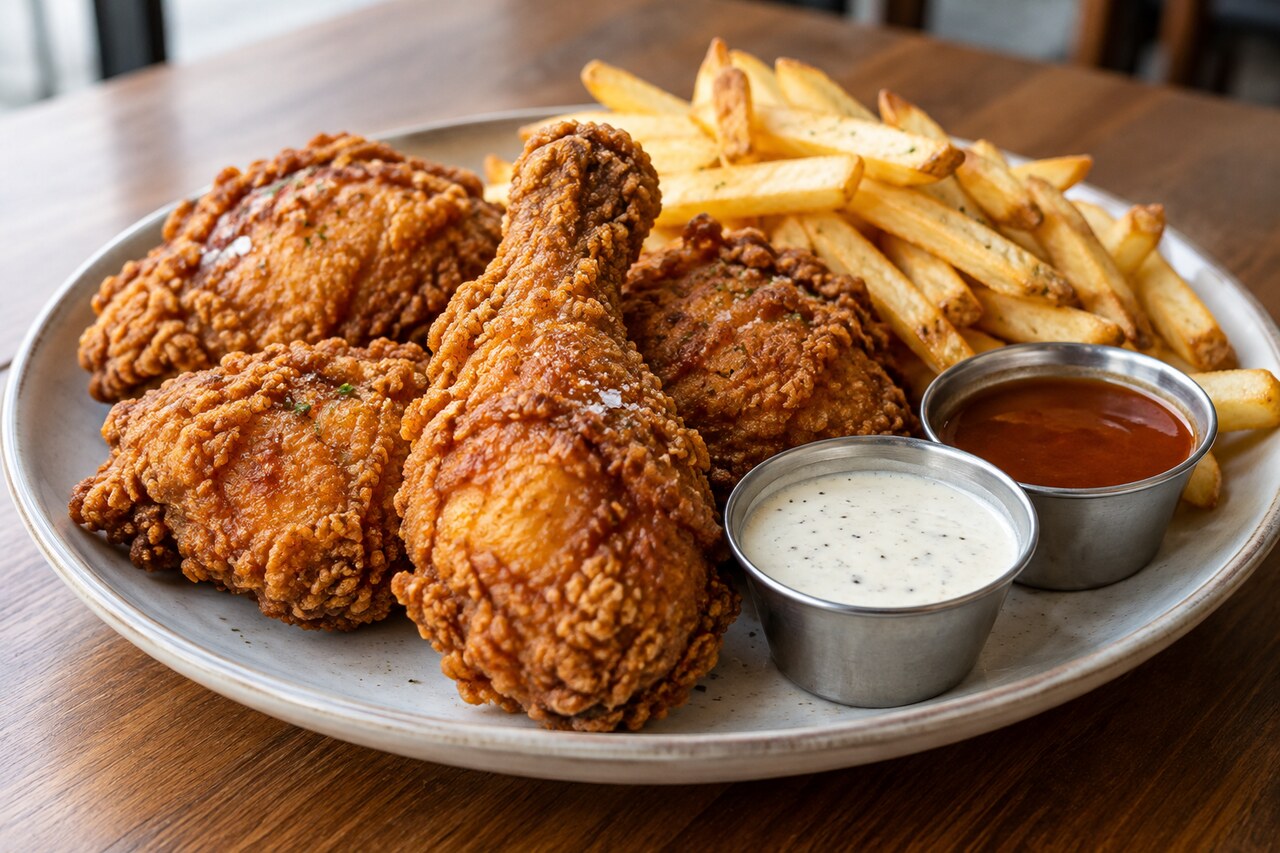 Buttermilk Fried Chicken 4 Pieces