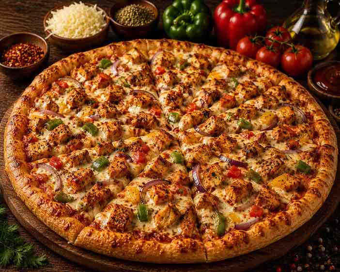 Chicken Pineapple Pizza